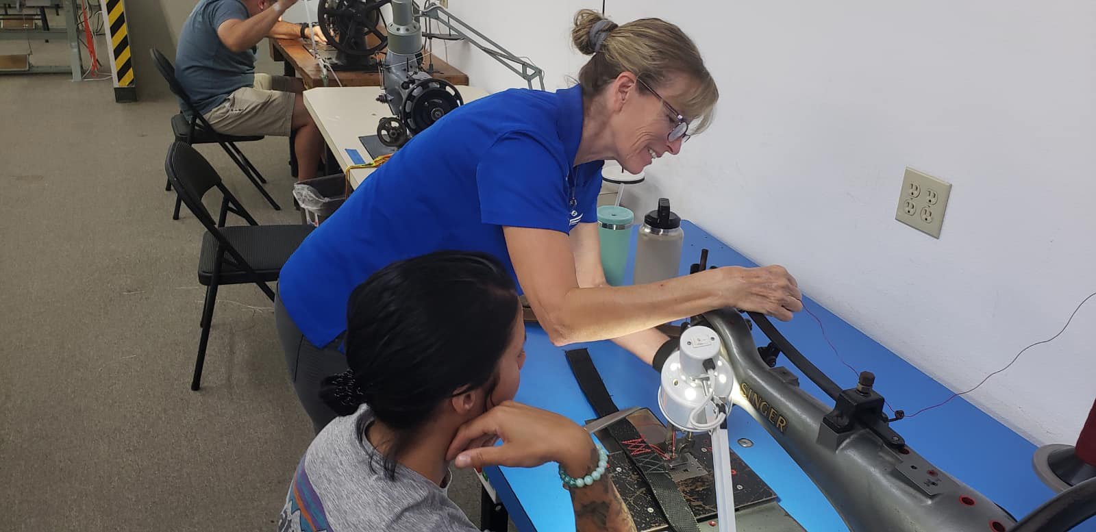 Hands-on parachute rigging training at Elite Rigging Academy